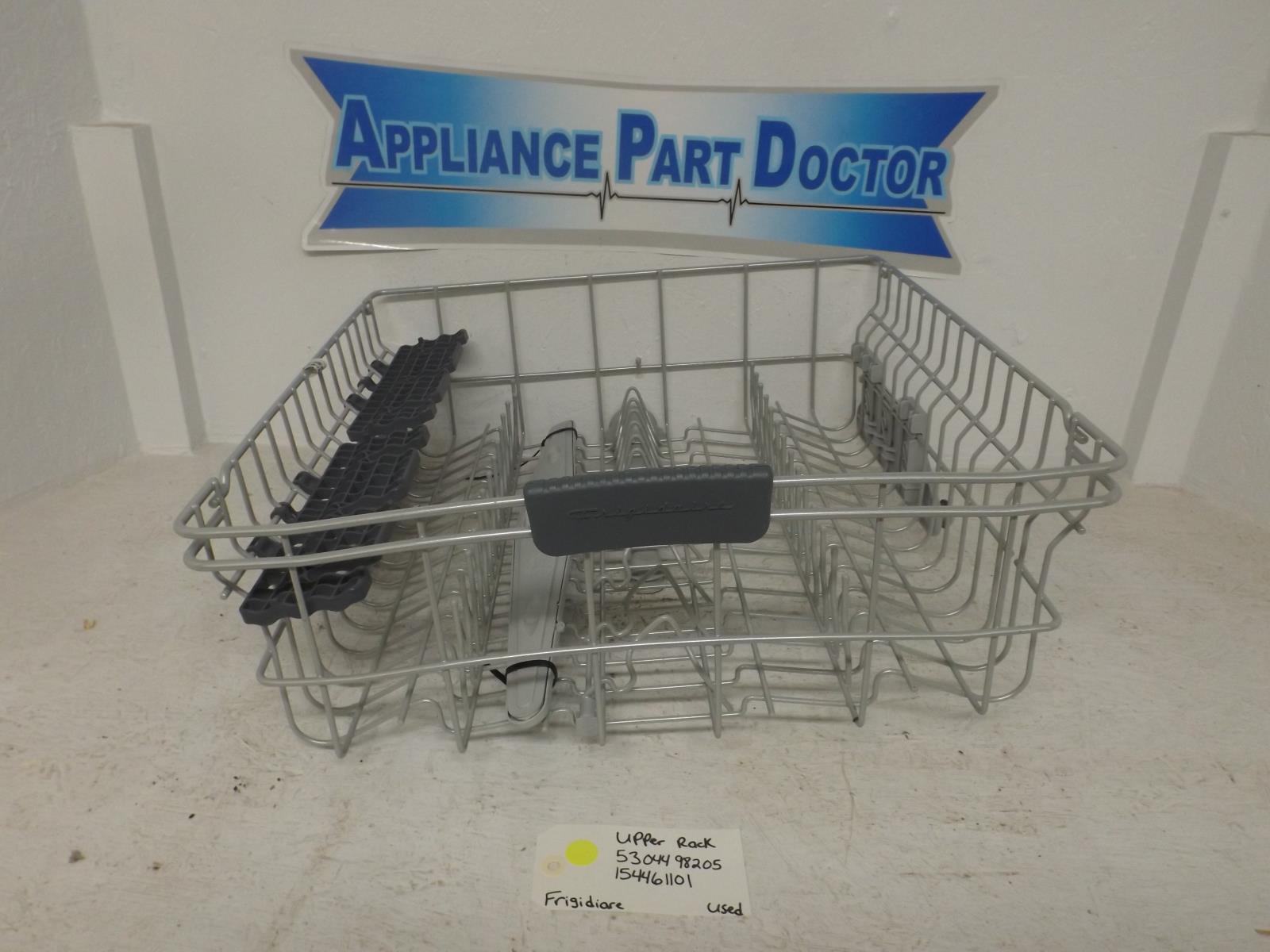 Frigidaire Dishwasher 5304498205 154461101 Upper Dish Rack Used Frigidaire Dishwasher 5304498205 154461101 Upper Dish Rack Used